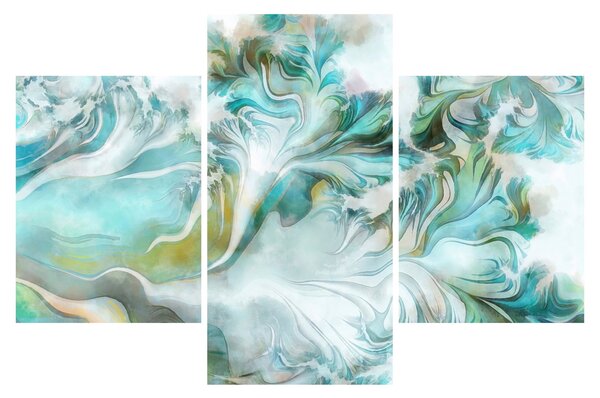 Tablou - Pictura modele abstracte de pictură (90x60 cm)