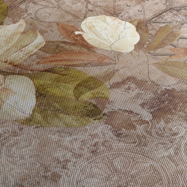 Tablou - Ornament de flori (70x50 cm)