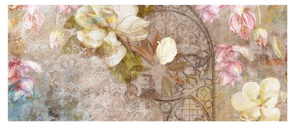 Tablou - Ornament de flori (120x50 cm)