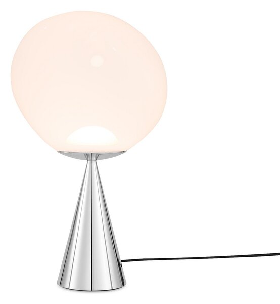 Lampă de masă Tom Dixon, Melt Cone Fat, reglabil, Metalic, Camera de zi, Plastic, Design