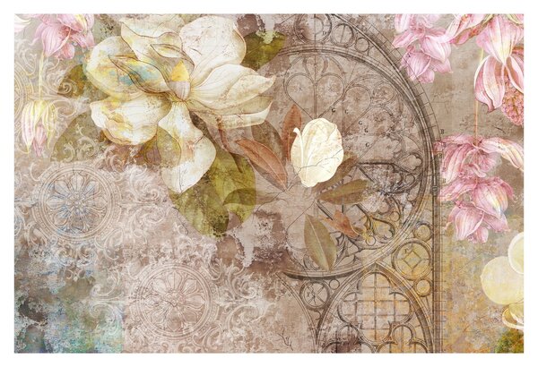 Tablou - Ornament de flori (90x60 cm)