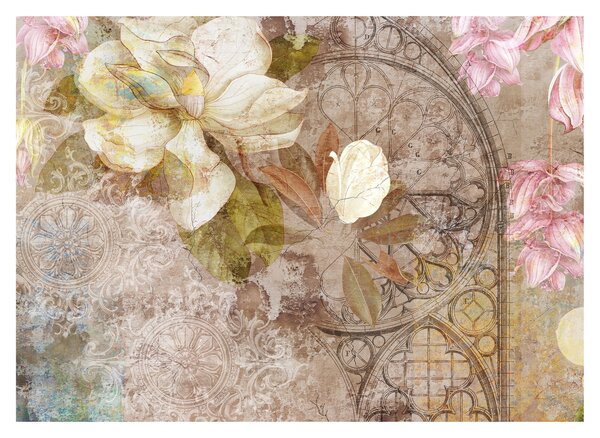 Tablou - Ornament de flori (70x50 cm)