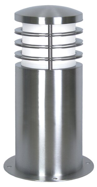 Elstead Lampă cu soclu Sandbanks, oțel inoxidabil, 24 cm înălțime, E27, IP44, Metalic, Metal