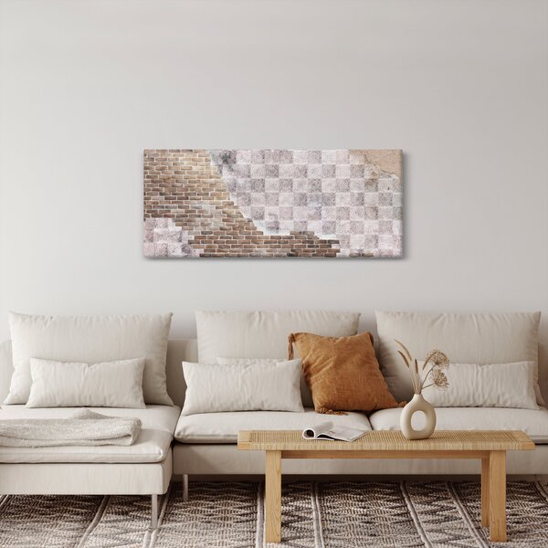 Tablou - Perete de cărămidă (120x50 cm)