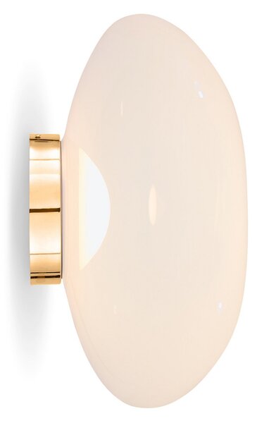 Lampă de perete Tom Dixon, Melt, reglabil, Auriu / Alamă, Camera de zi, Plastic, Design