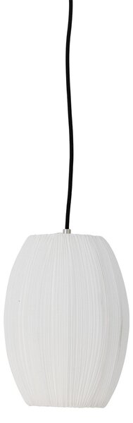 Lustră Pendul Bloomingville, Pica, Alb, Camera de zi, Țesătură / Textil