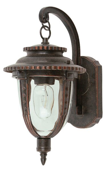 Elstead Aplică de exterior St. Louis M, înălțime 40 cm, reglabil, Bronz / Alamă Veche, Metal