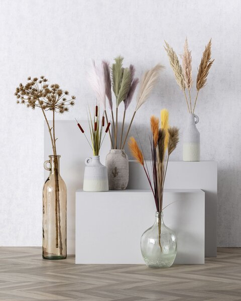 Larbă de pampas 110cm light pink