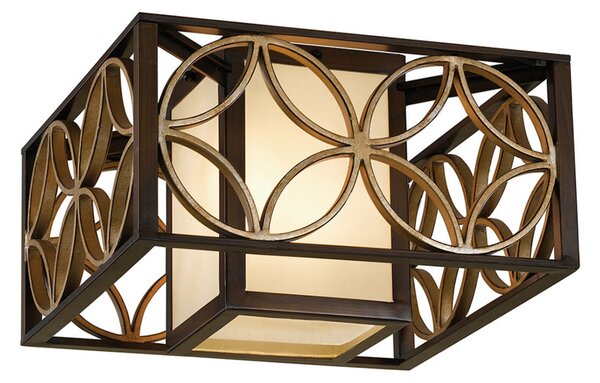 FEISS Plafonieră Remy cu finisaj bronz, reglabil, Bronz / Alamă Veche, Camera de zi / sufragerie, Metal, Modern
