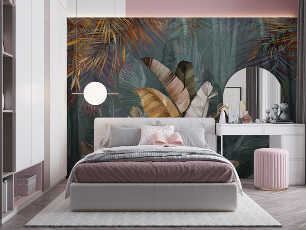 Tapet Peisaj Tropical in colors