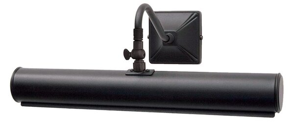 Elstead Aplică tablou Picture Lights negru, 36 cm, reglabil, Negru, Camera de zi / sufragerie, Metal, Antichitate