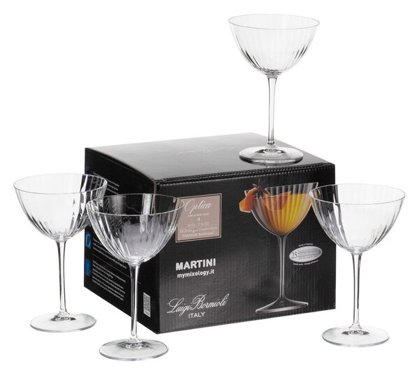 Pahare de martini Ottico 4 buc. 220ml