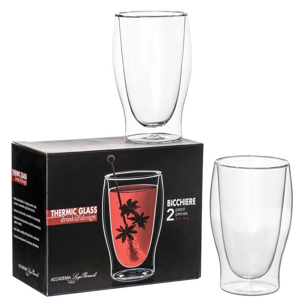 Pahare termorezistente Termico 2 buc. 470ml