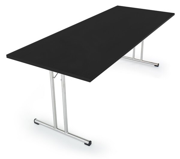 Masa plianta 140 x 80 cm, neagra
