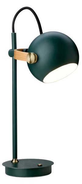 Lampă de masă Halo Design, DC PORTABLE, reglabil, Camera de zi, Metal, Design