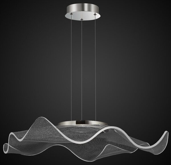 Altavola Design Velo lampă suspendată 1x30 W crom-transparent LA101/P2_chrom