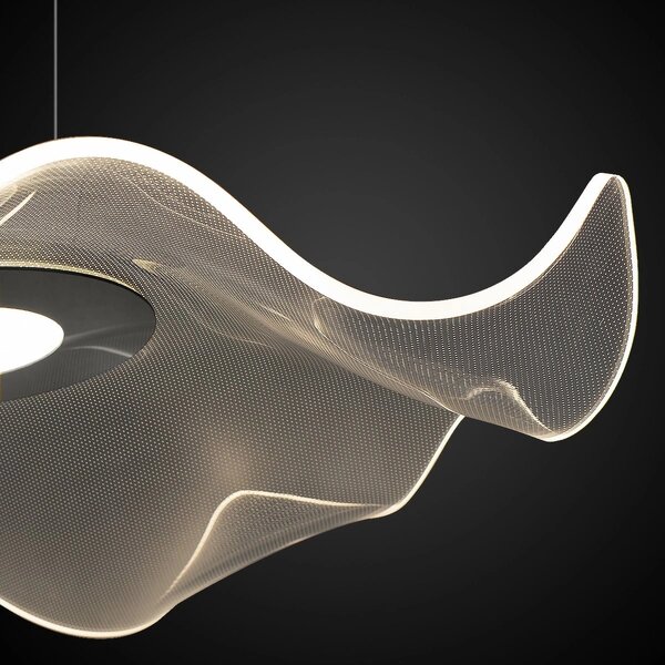 Altavola Design Velo lampă suspendată 1x30 W crom-transparent LA101/P2_chrom