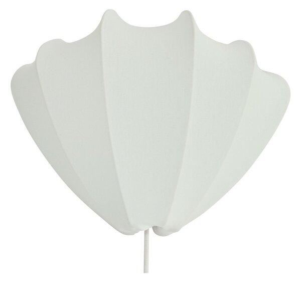 Lampă de perete Watt & Veke, Anna, Alb, dormitor, Țesătură / Textil, Design