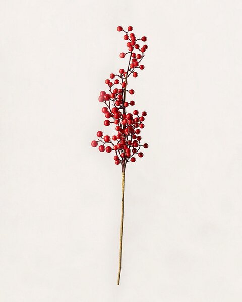 Ramură decorativă Cranberry 66 cm