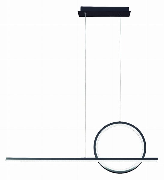 Mantra Kitesurf lampă suspendată 1x30 W alb-negru 7142