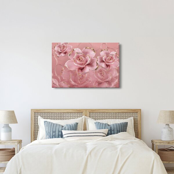 Tablou - Decor floral (90x60 cm)