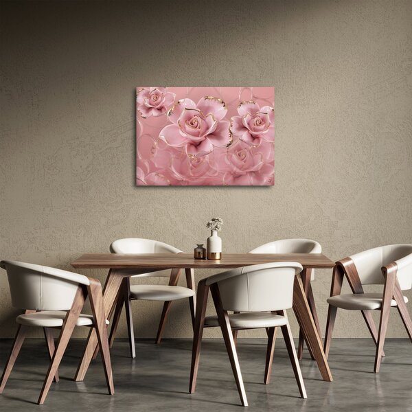 Tablou - Decor floral (70x50 cm)