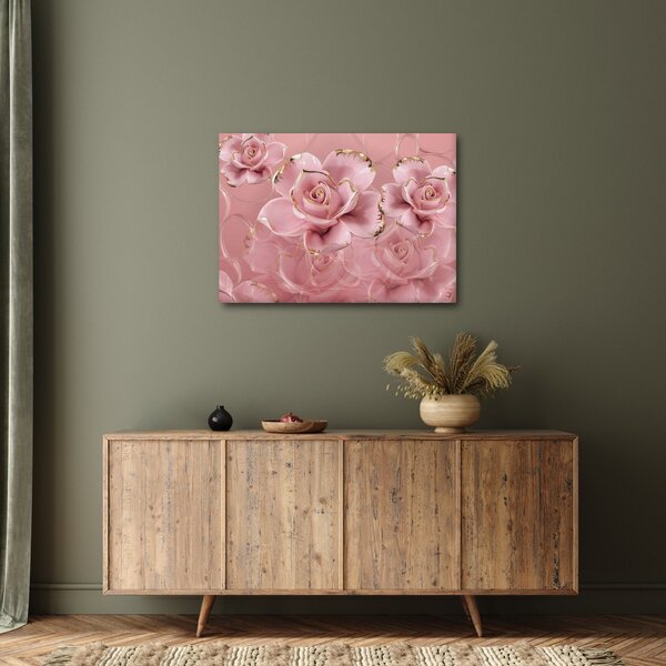 Tablou - Decor floral (70x50 cm)