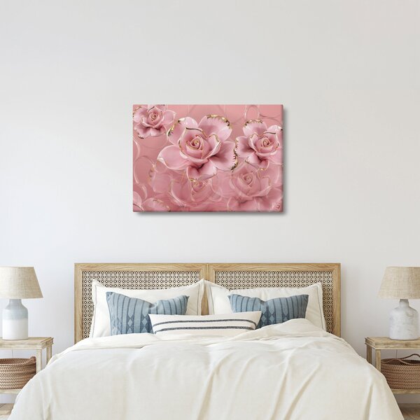 Tablou - Decor floral (70x50 cm)