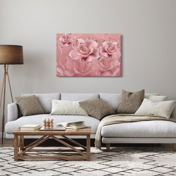 Tablou - Decor floral (90x60 cm)