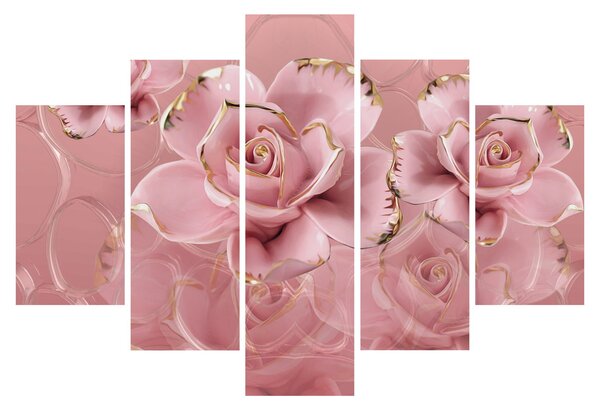 Tablou - Decor floral (150x105 cm)