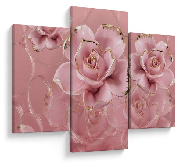 Tablou - Decor floral (90x60 cm)