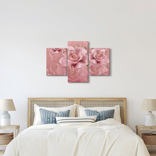 Tablou - Decor floral (90x60 cm)