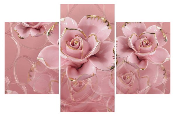 Tablou - Decor floral (90x60 cm)