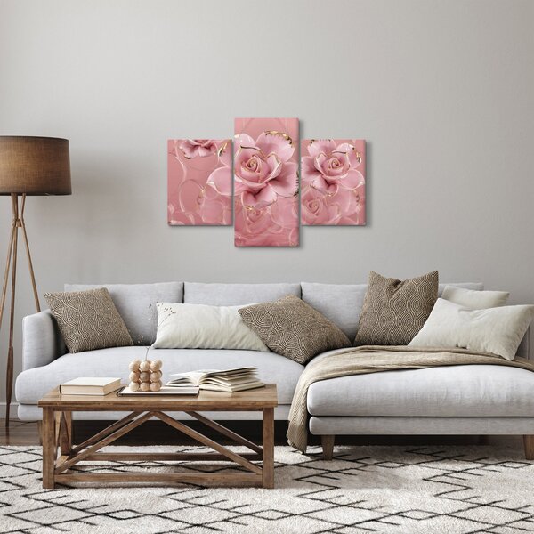 Tablou - Decor floral (90x60 cm)