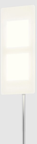 OMLED Lampă de podea One f2 cu OLED-uri, alb, reglabil, Alb, Camera de zi / sufragerie, Sticlă, Modern