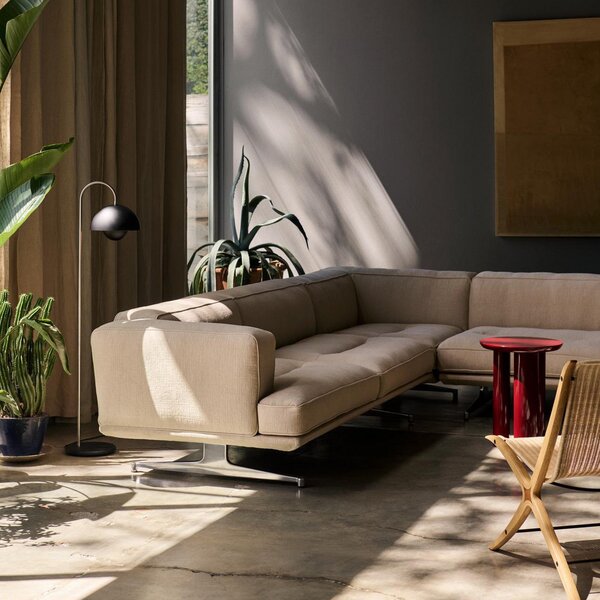 Lampadar &Tradition, Flowerpot VP12, Negru, Camera de zi, Metal, Design