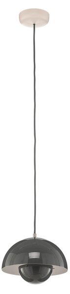 Lustră Pendul &Tradition, Flowerpot VP1, reglabil, Gri, Camera de zi, Metal, Design