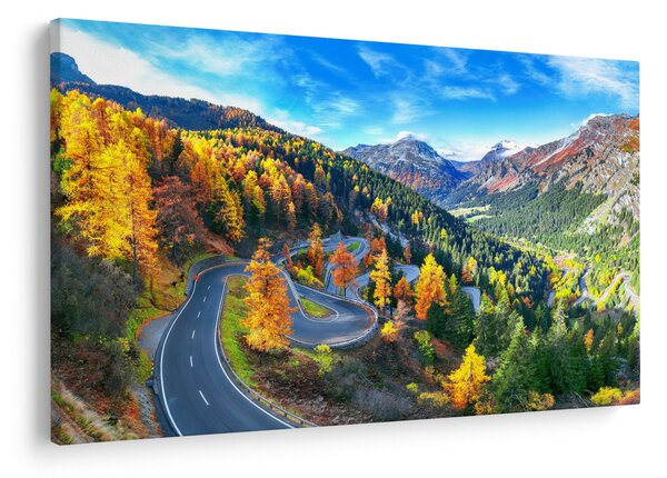 Tablou - Trecătoarea Malay Pass (90x60 cm)