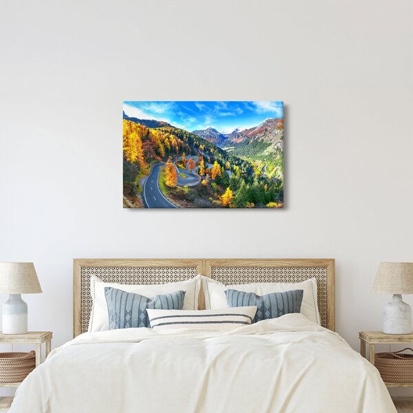 Tablou - Trecătoarea Malay Pass (90x60 cm)