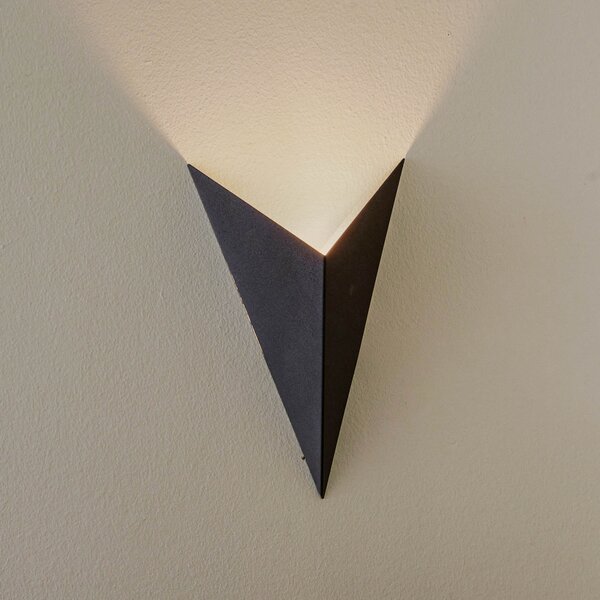 EMIBIG LIGHTING Aplică de perete Form 4, negru, 19 x 30 cm, reglabil, Negru, Camera de zi / sufragerie, Metal, Modern