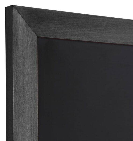 Tabla de lemn 70 x 90 cm, neagra