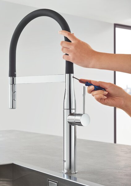 Grohe Essence baterie bucătărie pe picior StarLight Chrome 30294000