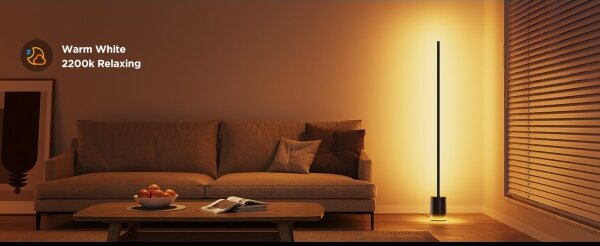 Lampadar LED Govee Smart MATTER LED RGBICWW Wi-Fi + telecomandă