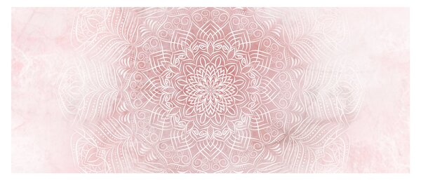 Tablou - Mandala roz (120x50 cm)