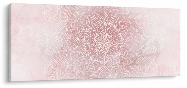 Tablou - Mandala roz (120x50 cm)