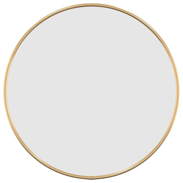 Oglindă de perete rotundă, auriu, Ø 40 cm