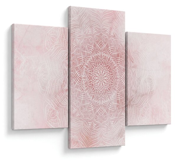 Tablou - Mandala roz (90x60 cm)