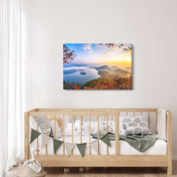 Tablou - Lacul Bled (90x60 cm)