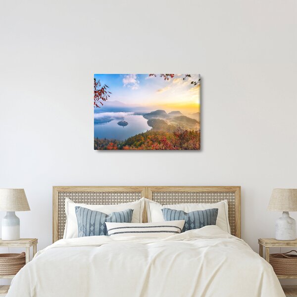 Tablou - Lacul Bled (70x50 cm)