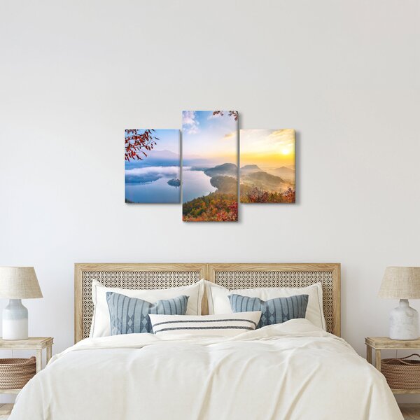 Tablou - Lacul Bled (90x60 cm)